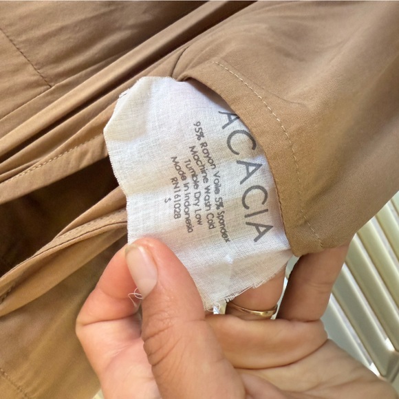 ACACIA Gladys Dress in Tea - Picture 6 of 6